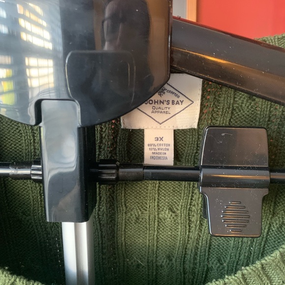 COPY - St. John's Bay olive Plus Womens Crew Neck Long Sleeve Cable Knit Swe… - Picture 2 of 3